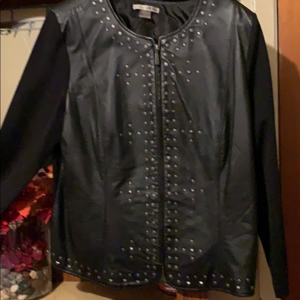 Peter nygard sweater jacket. “Swacket “